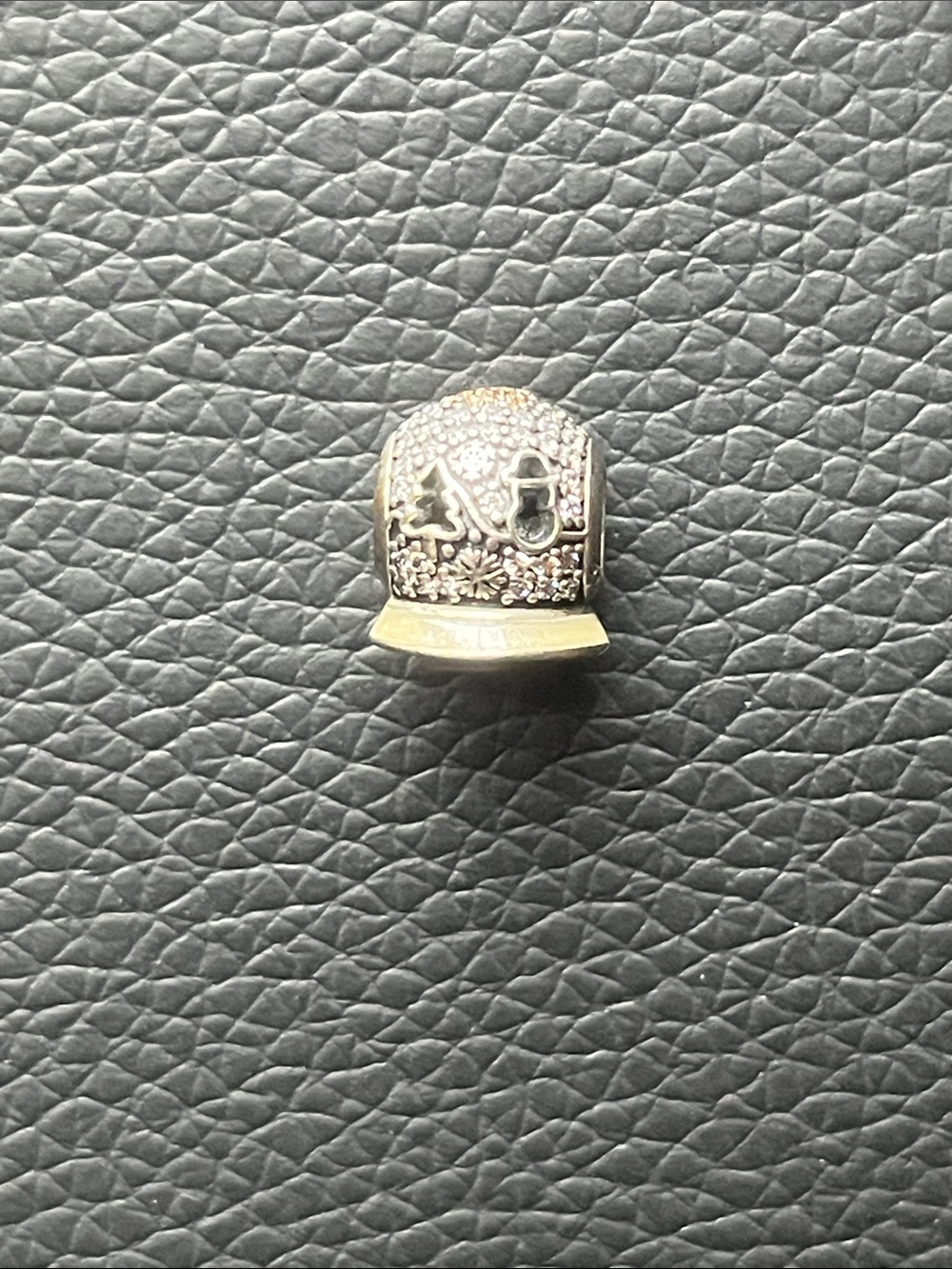 Pandora Silver Snow Globe Charm